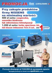 Nissens - premia za zakupy !